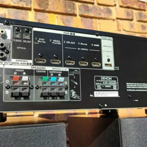 Denon AVR-X550BT 5.2 AV Receiver - AVHorn