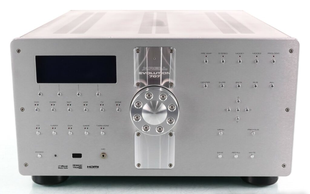 Krell Evo 707 3D Reference Processor Pre-amp 8.4 channels